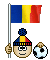 06 Flaggenkunterbunt 001 Smiley – Fussball